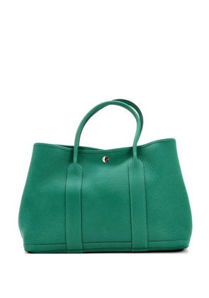Hermès Pre-Owned Garden Party Leather 36 tote bag - Green