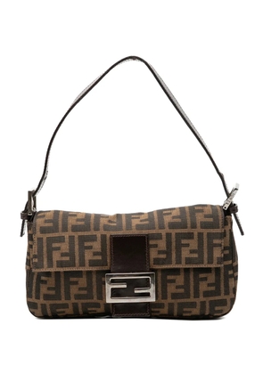 Fendi Pre-Owned 20th Century Zucca Canvas Baguette shoulder bag - Brown