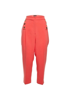 Elisabetta Franchi tapered crepe trousers
