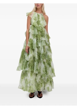 Aje Westlyn floral-print maxi dress - Green