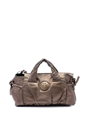 Gucci Pre-Owned 2016-2026 Metallic Calfskin Hysteria handbag - Brown