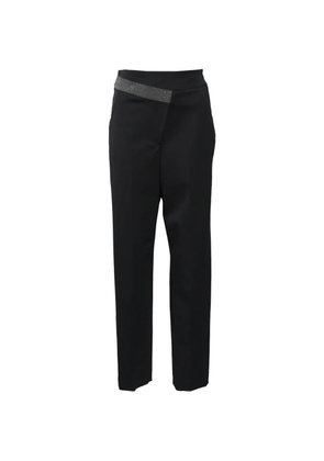 Brunello Cucinelli Vintage Monili detailed trousers - Black