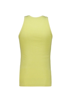 Auralee ribbed-knit tank top - Yellow