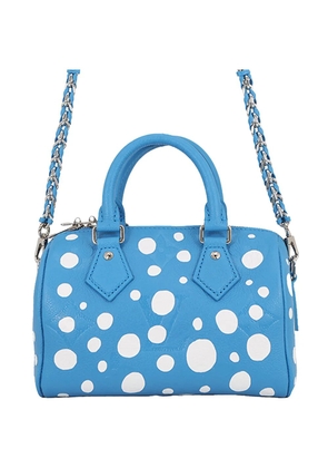 Louis Vuitton Pre-Owned 2021-2026 Yayoi Kusama Monogram Empreinte Speedy Bandouliere 20 satchel - Blue