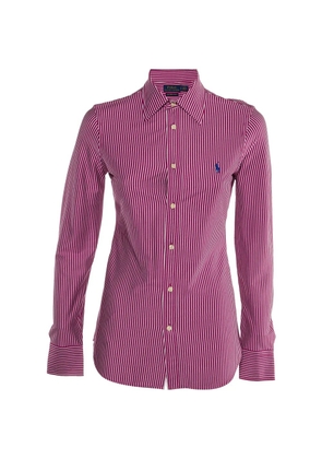 Polo Ralph Lauren Vintage striped mini shirt dress - Pink