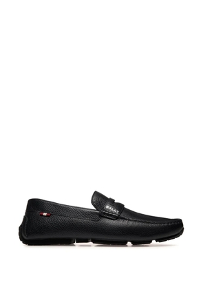 Bally Pilot Driver grained-leather loafers - Black