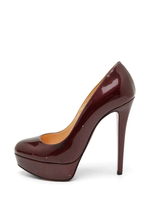 Christian Louboutin Pre-Owned Bianca leather heeled pumps - Red