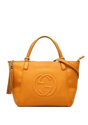 Gucci Pre-Owned 2000-2015 Small Calfskin Soho Cellarius satchel - Yellow