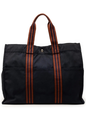 Hermès Pre-Owned 1900-2010 Canvas Fourre Tout GM tote bag - Blue