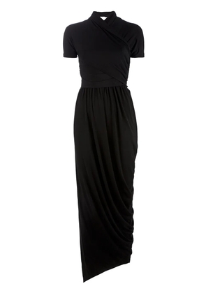 Carven Front wrap halter neck dress - Black