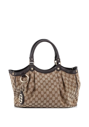 Gucci Pre-Owned Sukey GG Canvas with Leather Medium tote bag - Brown