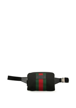 Gucci Pre-Owned 2000-2015 Canvas Techno Web belt bag - Black