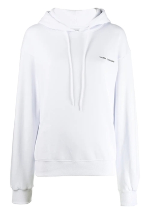 Chiara Ferragni logo hoody - White