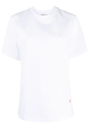 Victoria Beckham logo-print cotton T-shirt - White