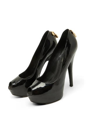 Louis Vuitton Pre-Owned Oh Really! peep-toe heeled pumps - Black