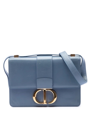 Christian Dior Pre-Owned 2019 Leather 30 Montaigne Flap crossbody bag - Blue