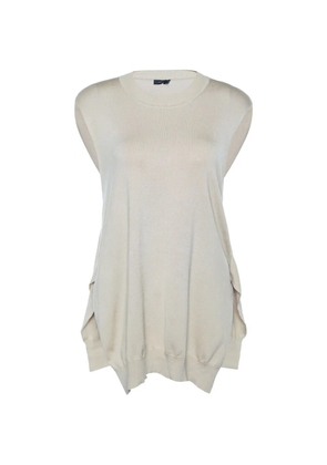 JOSEPH cross-back high-low sweater - Neutrals