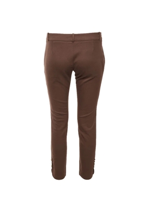 Gucci Pre-Owned tapered-leg trousers - Brown