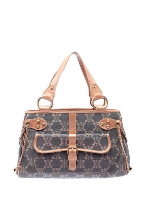 Celine Pre-Owned 20th Century Macadam Denim handbag - Blue
