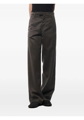 Omar Afridi straight-leg trousers - Grey
