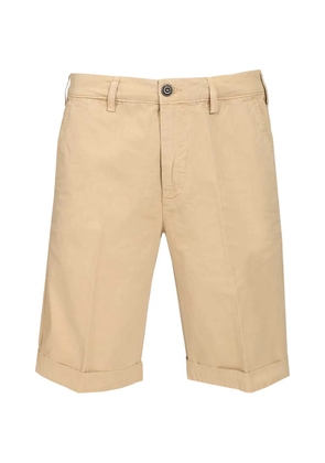 Al Duca D’Aosta 1902 pleated turn-up shorts - Neutrals