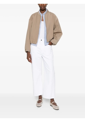 Marc O'Polo elasticated-hem bomber jacket - Brown