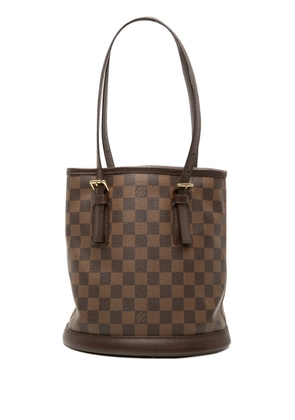 Louis Vuitton Pre-Owned 2005 Damier Ebene Marais bucket bag - Brown