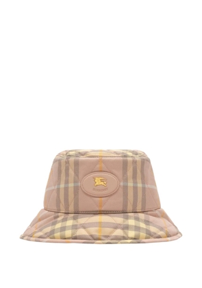 Burberry quilted Horseshoe bucket hat - Pink