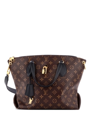 Louis Vuitton Pre-Owned Flower Zipped Tote Monogram Canvas MM shoulder bag - Brown