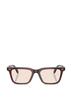 Oliver Peoples square-frame glasses - Brown
