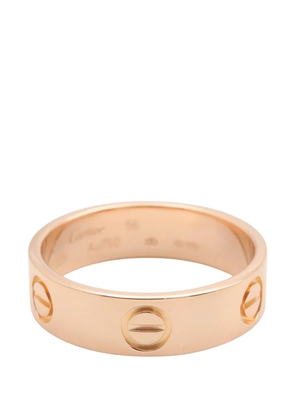 Cartier 2010s Love screw-detail ring - Pink