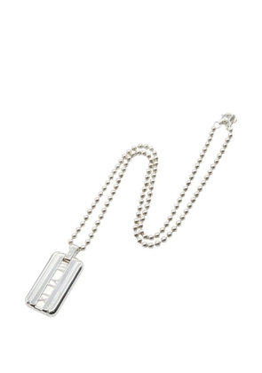 Tiffany & Co. Pre-Owned 2010s Atlas tag necklace - Silver