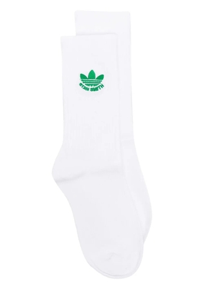 adidas Stan Smith trefoil socks - White