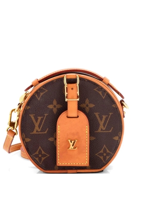 Louis Vuitton Pre-Owned Mini Boite Chapeau Bag Monogram Canvas crossbody bag - Brown