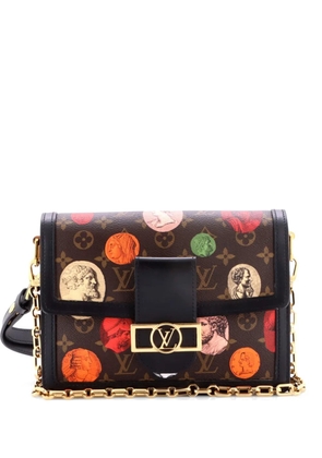 Louis Vuitton Pre-Owned Dauphine Limited Edition Fornasetti Cameo Monogram Canvas MM shoulder bag - Brown