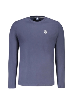 North Sails long-sleeve logo-patch T-shirt - Blue