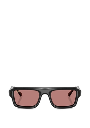 Ray-Ban rectangle-frame sunglasses - Black