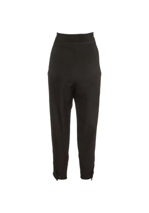 Givenchy Pre-Owned pleat-detail wool trousers - Black