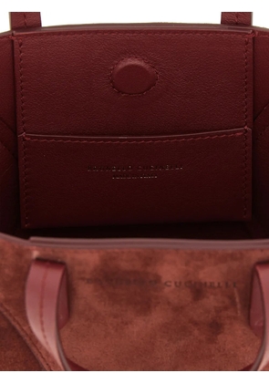 Brunello Cucinelli BC Duo mini tote bag - Red