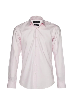 BOSS GREEN HUGO BOSS regular fit easy iron shirt - Pink