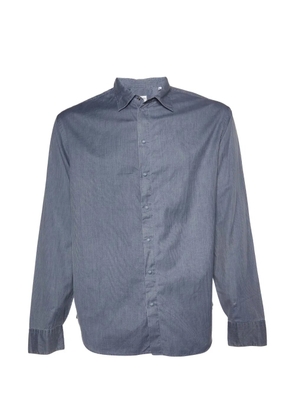 Armani Vintage striped long-sleeve shirt - Blue