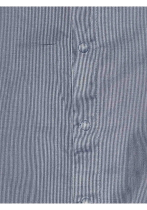 Armani Vintage striped long-sleeve shirt - Blue