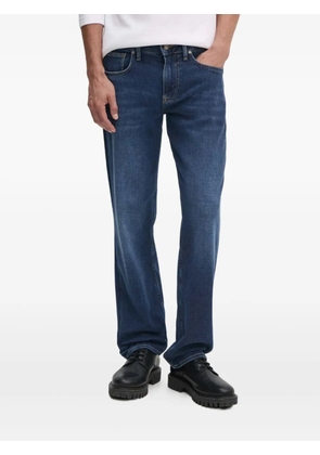 GUESS USA logo-patch jeans - Blue