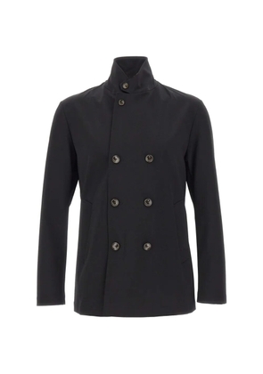 Montecore AeroTwill double-breasted jacket - Black