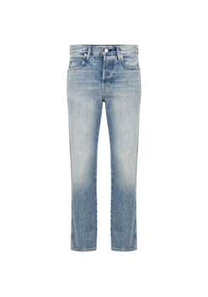 AMO 143 faded-effect denim jeans - Blue