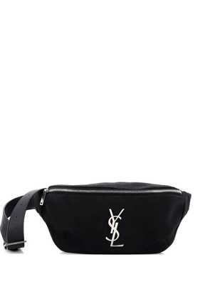Saint Laurent Pre-Owned Classic Monogram Canvas belt bag - Black