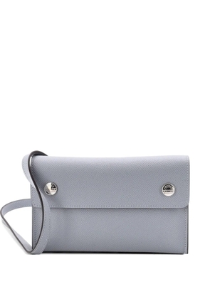 Hermès Pre-Owned Hermesnap Wallet Bag Epsom crossbody bag - Grey