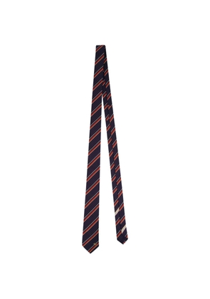 Valentino Garavani striped silk tie - Blue