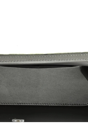 CHANEL Pre-Owned Classic Top Handle Vanity Case with Chain Quilted Lambskin Small crossbody bag - Grey