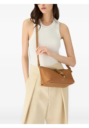 Furla Debby leather shoulder bag - Brown
